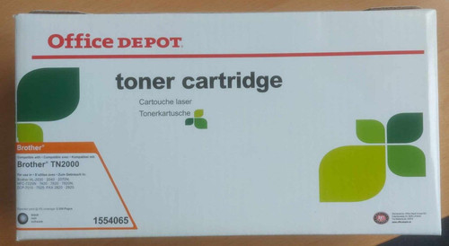 Brother 2000 schwarz toner - tn-2000,